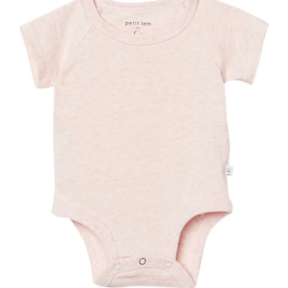 2-Piece PETIT LEM Solid Diaper Shirt and Knit Leggings Set, 3 mos, NWT